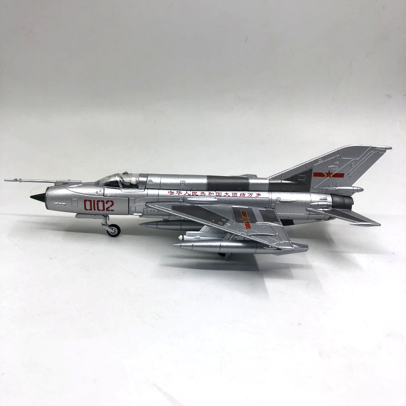 Military Model Toys PLAAF MiG-21 Fishbed Fighter Diecast Metal  Plane  Aircraft  airplane AV8R