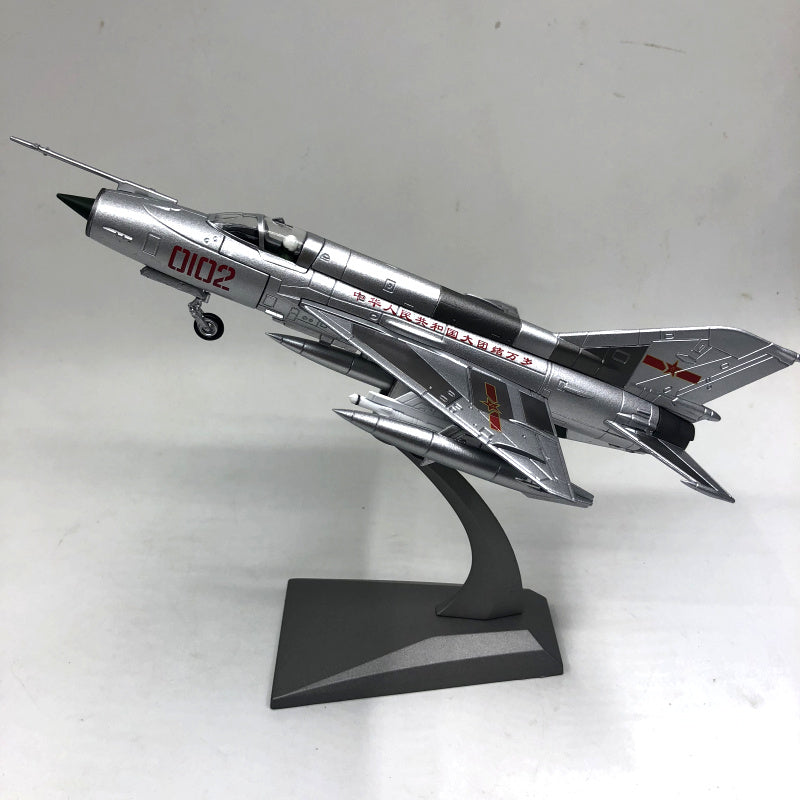 Military Model Toys PLAAF MiG-21 Fishbed Fighter Diecast Metal  Plane  Aircraft  airplane AV8R