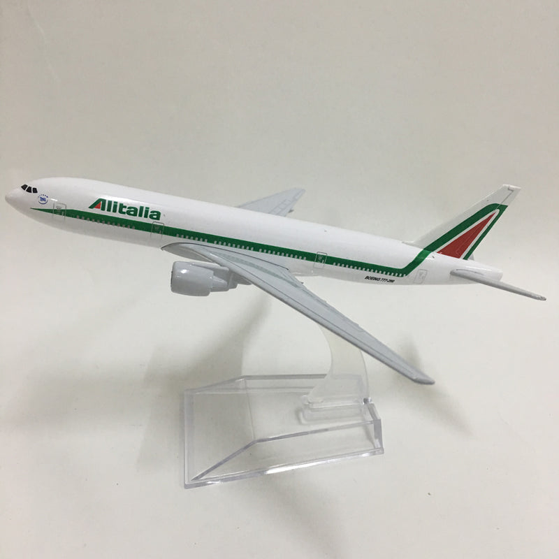 Alitalia Boeing 777 Plane Model Airplane Model Airplanes Aircraft AV8R