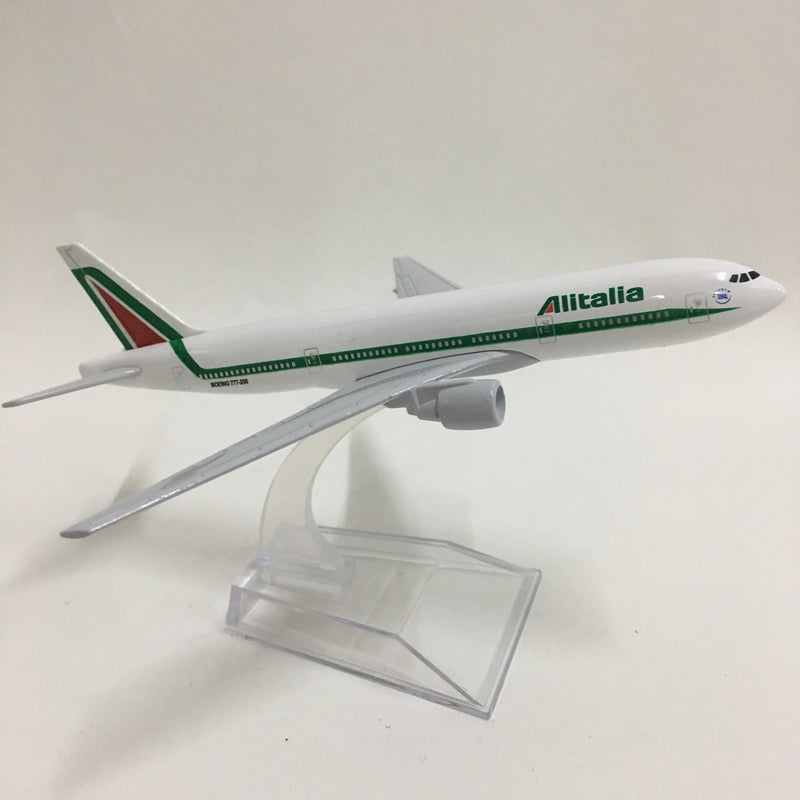 Alitalia Boeing 777 Plane Model Airplane Model Airplanes Aircraft AV8R