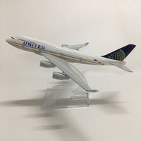 Thumbnail for American Air United Airlines Boeing 747 B747 400 Airways Plane Model Aircraft Airplane AV8R