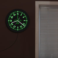 Thumbnail for AIRCRAFT GAUGES COCKPIT INSTRUMENTS AVIATION LED LIGHTING WALL CLOCK THE AVIATOR