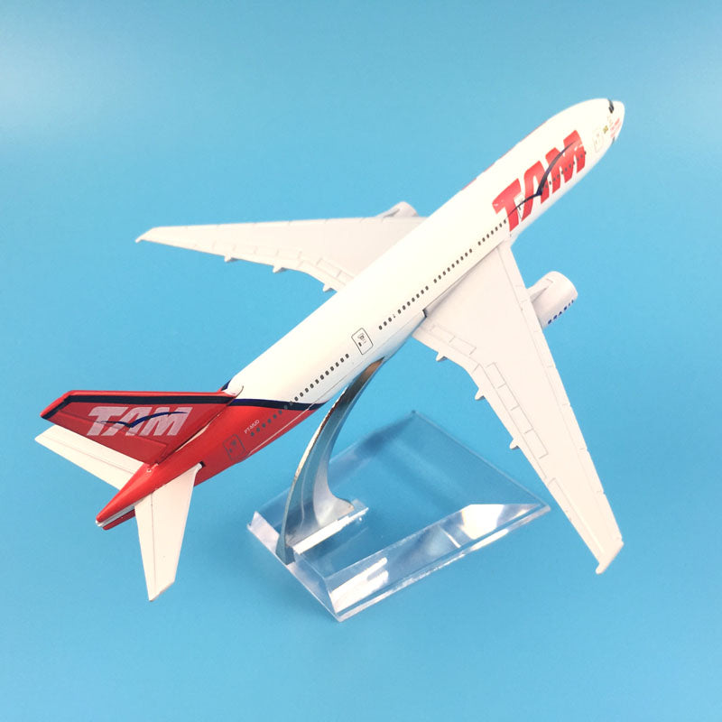 TAM Plane Model Airplane Model Boeing 777 Brazil Aircraft Model Diecast Metal Airplanes 1:400 Plane Toy AV8R