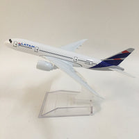 Thumbnail for TAM Plane Model Airplane Model Boeing 777 Brazil Aircraft Model Diecast Metal Airplanes 1:400 Plane Toy AV8R