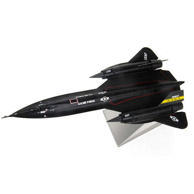 Aircraft Plane model US Air Force SR-71 Blackbird reconnaissance airplane Alloy model SR71 AV8R