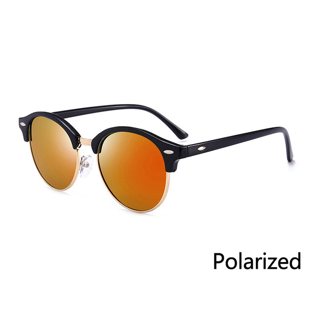 Half Metal Sunglasses Men Women Brand Designer Glasses Mirror Sun Glasses AV8R