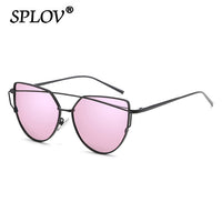 Thumbnail for Luxury Cateye Sunglasses Women Brand Designer Mirror Sun Glasses AV8R