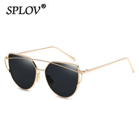 Thumbnail for Luxury Cateye Sunglasses Women Brand Designer Mirror Sun Glasses AV8R