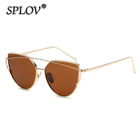 Thumbnail for Luxury Cateye Sunglasses Women Brand Designer Mirror Sun Glasses AV8R