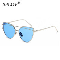 Thumbnail for Luxury Cateye Sunglasses Women Brand Designer Mirror Sun Glasses AV8R