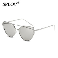 Thumbnail for Luxury Cateye Sunglasses Women Brand Designer Mirror Sun Glasses AV8R