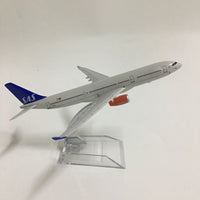 Thumbnail for Scandinavian Airbus A330 Plane Model Airplane Model SAS Aircraft Model 1:400 Diecast Metal planes AV8R