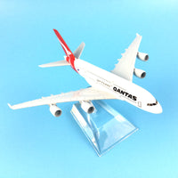 Thumbnail for Qantas Airbus A380 Aircraft Model Diecast Metal Model Airplanes 1:400 Metal  A380 Plane Airplane AV8R