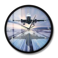 Thumbnail for LANDING OF THE PASSENGER PLANE MODERN WALL CLOCK THE AVIATOR