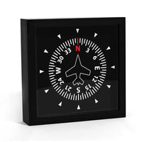 Thumbnail for Aircraft Instrument Flight Control Panel Clever Clock THE AVIATOR