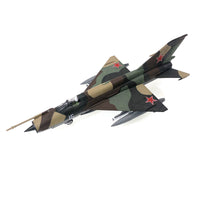 Thumbnail for Aircraft Plane model former Soviet Air Force fighter MiG-21 airplane Alloy model diecast 1:72 metal Planes AV8R