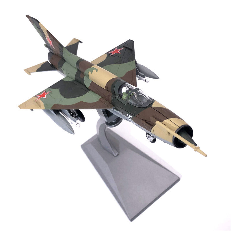 Aircraft Plane model former Soviet Air Force fighter MiG-21 airplane Alloy model diecast 1:72 metal Planes AV8R