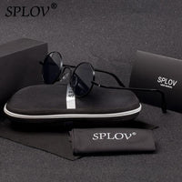 Thumbnail for SPLOV Vintage Rap Sunglasses Men Women Steam Punk Style Hip-Hop Small Round Metal AV8R