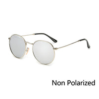 Thumbnail for New Vintage Metal Round Sunglasses Men Women Steampunk Retro Sun Glasses AV8R