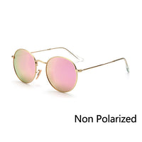 Thumbnail for New Vintage Metal Round Sunglasses Men Women Steampunk Retro Sun Glasses AV8R