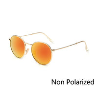 Thumbnail for New Vintage Metal Round Sunglasses Men Women Steampunk Retro Sun Glasses AV8R