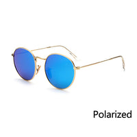 Thumbnail for New Vintage Metal Round Sunglasses Men Women Steampunk Retro Sun Glasses AV8R