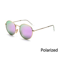 Thumbnail for New Vintage Metal Round Sunglasses Men Women Steampunk Retro Sun Glasses AV8R