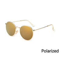 Thumbnail for New Vintage Metal Round Sunglasses Men Women Steampunk Retro Sun Glasses AV8R