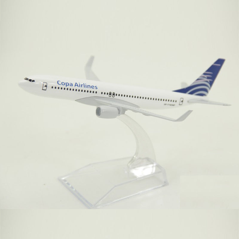 Copa Airlines Boeing B737-800 Airplane Model Aircraft Model Scale 1:400 Diecast Plane Model AV8R