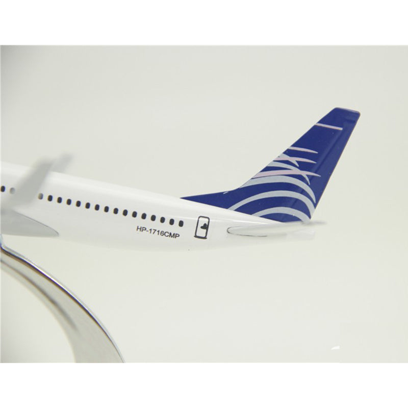 Copa Airlines Boeing B737-800 Airplane Model Aircraft Model Scale 1:400 Diecast Plane Model AV8R