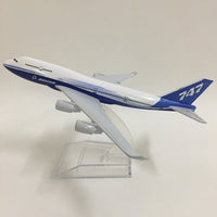 Thumbnail for Boeing 747 Model Plane Model Airplane Original Boeing 787 Aircraft Model 1:300 Diecast Metal Airplanes AV8R