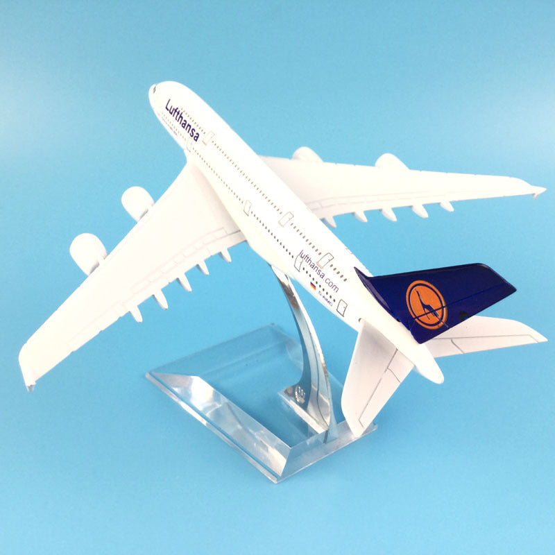 Lufthansa Airbus A340 Plane Model Airplane Model Airbus Aircraft Model 1:400 Diecast Metal Airplanes Plane Toy AV8R