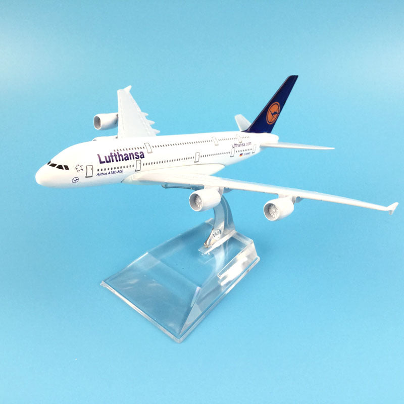 Lufthansa Airbus A340 Plane Model Airplane Model Airbus Aircraft Model 1:400 Diecast Metal Airplanes Plane Toy AV8R