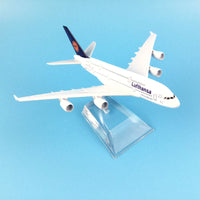 Thumbnail for Lufthansa Airbus A340 Plane Model Airplane Model Airbus Aircraft Model 1:400 Diecast Metal Airplanes Plane Toy AV8R