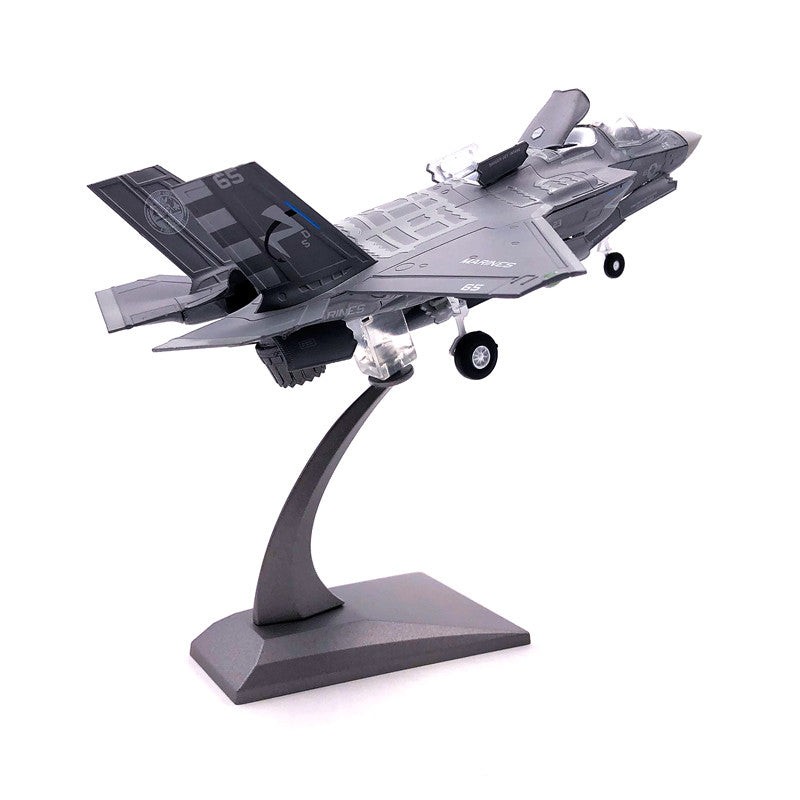 Aircraft Model Diecast Metal 1:72 US Marine Corps F35B vertical take-off and landing F35 stealth military fighter model Plane AV8R