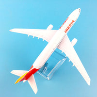 Thumbnail for Airplane Model Spain Iberia Airlines A330 Aircraft Model Diecast Metal Airplanes AV8R