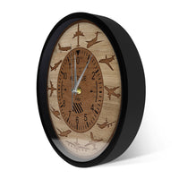 Thumbnail for AIRPLANES ALTITUDE MEASUREMENT PRINTED WALL CLOCK. THE AVIATOR