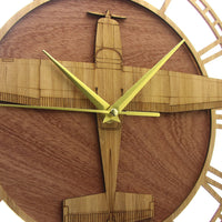 Thumbnail for CESSNA 182 SKYLANE WOODEN WALL CLOCK THE AVIATOR