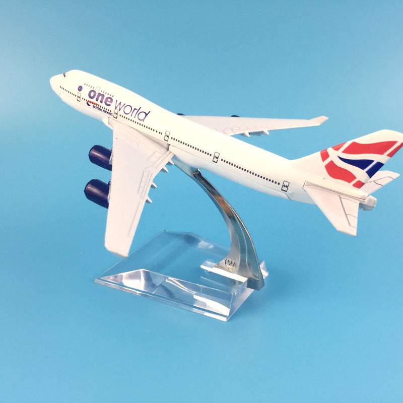 One World Airways Boeing 747 Plane Model Airplane Model Plane Model Aircraft Model 1:400 Diecast Metal Airplanes AV8R