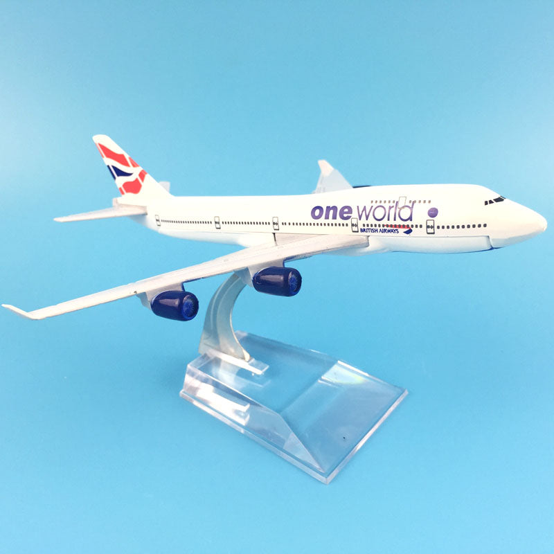 One World Airways Boeing 747 Plane Model Airplane Model Plane Model Aircraft Model 1:400 Diecast Metal Airplanes AV8R