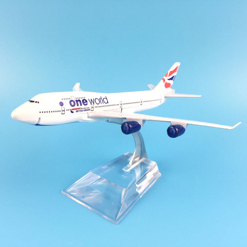 One World Airways Boeing 747 Plane Model Airplane Model Plane Model Aircraft Model 1:400 Diecast Metal Airplanes AV8R