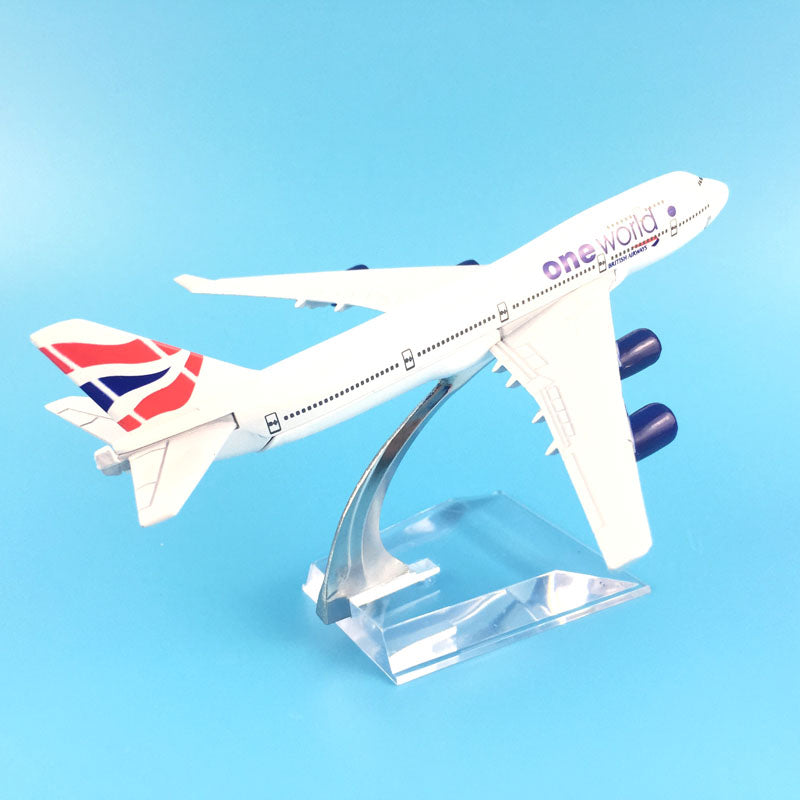 One World Airways Boeing 747 Plane Model Airplane Model Plane Model Aircraft Model 1:400 Diecast Metal Airplanes AV8R