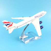 Thumbnail for One World Airways Boeing 747 Plane Model Airplane Model Plane Model Aircraft Model 1:400 Diecast Metal Airplanes AV8R