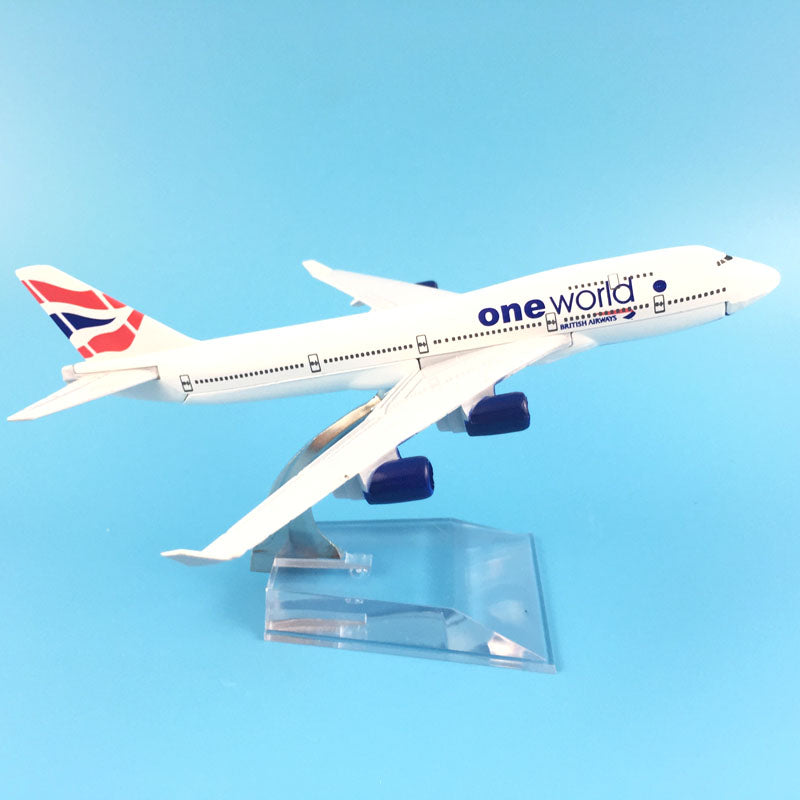 One World Airways Boeing 747 Plane Model Airplane Model Plane Model Aircraft Model 1:400 Diecast Metal Airplanes AV8R