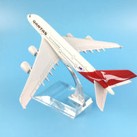 Thumbnail for Qantas Airbus A380 Aircraft Model Diecast Metal Model Airplanes 1:400 Metal  A380 Plane Airplane AV8R