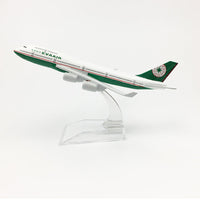 Thumbnail for Airplane Model EVA Air A380 Planes Aircraft Model Toy 1:400 Diecast Metal Airbus A380 Airplanes AV8R