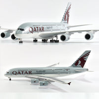 Thumbnail for Qatar Airbus 380 Plane Model Airplane Model Aircraft Model 1/160 Scale Diecast Resin Airplanes AV8R