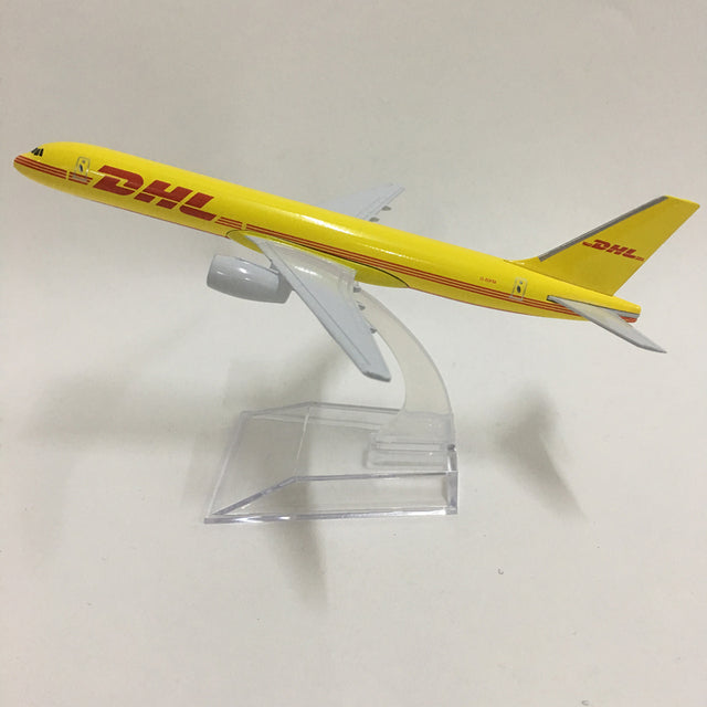 Airplane Model DHL Express Delivery Airplanes Boeing 757 Aircraft AV8R