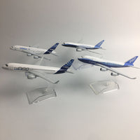 Thumbnail for Model a380 airbus Boeing 747 airplane model aircraft Diecast Model Metal 1:400 airplane AV8R