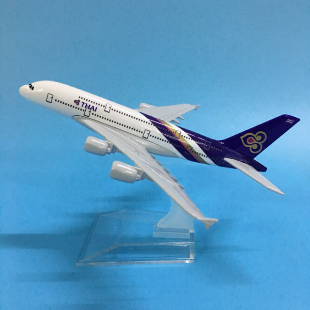 Model a380 airbus Boeing 747 airplane model aircraft Diecast Model Metal 1:400 airplane AV8R